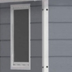 MANOR PENT CAPANNO DA ESTERNO IN RESINA 183 X 111 X H200 CM GRIGIO