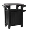 UNITY GRAFFITE TAVOLINO MOBILE PER BARBECUE DA ESTERNO IN RESINA 70 X 54 X H90CM