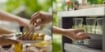 UNITY GRAFFITE TAVOLINO MOBILE PER BARBECUE DA ESTERNO IN RESINA 70 X 54 X H90CM