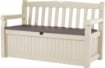 STORAGE BENCH PANCHINA BAULE DA ESTERNO IN RESINA 265 LT 140 X 60 X H84 CM
