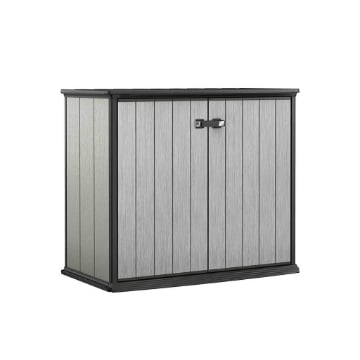 PATIO ARMADIO PORTATTREZZI DA ESTERNO IN RESINA 1000 LITRI 139.5X77X120 H CM