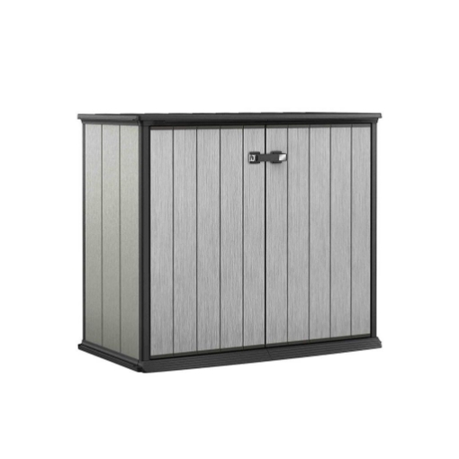 PATIO ARMADIO PORTATTREZZI DA ESTERNO IN RESINA 1000 LITRI 139.5X77X120 H CM