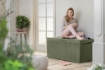 KETER  CASSAPANCA DA GIARDINO SPRINGWOOD 305 L EFFETTO LEGNO VERDE