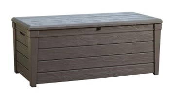 BRIGHTWOOD BAULE CASSAPANCA DA ESTERNO IN RESINA 454 LT 145 X 69,7 X H 60,3 CM