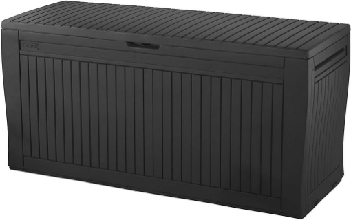 CASSAPANCA DA GIARDINO KETER COMFY 270 L GRAFITE IN RESINA