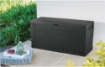 CASSAPANCA DA GIARDINO KETER COMFY 270 L GRAFITE IN RESINA