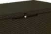CASSAPANCA DA GIARDINO KETER CAPRI 305 L EFFETTO RATTAN MARRONE