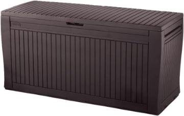 CASSAPANCA DA GIARDINO KETER COMFY 270 L MARRONE IN RESINA