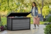 CASSAPANCA DA GIARDINO KETER ONTARIO 380 L EVOTECH EFFETTO LEGNO