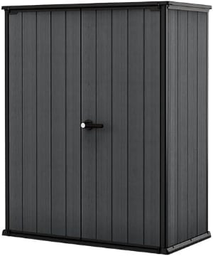 ARMADIO DA ESTERNO KETER EVOTECH 1400 L EFFETTO LEGNO GRIGIO