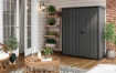 ARMADIO DA ESTERNO KETER EVOTECH 1400 L EFFETTO LEGNO GRIGIO
