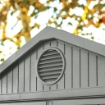 CASETTA PORTA ATTREZZI 1,4 M² KETER VERDE CON PAVIMENTO 126X117 CM, 