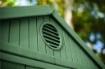 CASETTA PORTA ATTREZZI 2 M² DA GIARDINO KETER CON FINESTRA VERDE EFFETTO LEGNO 125,8X184,5X205 CM