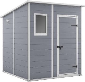 CASETTA DA GIARDINO KETER MANOR 6X6 IN RESINA 183X183X200,6 CM