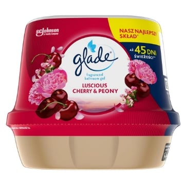 DEODORANTE AMBIENTE GEL GLADE CILIEGIA E PEONIA 2 X 180 G