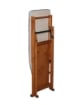 ASSE DA STIRO MAMI CON STRUTTURA IN LEGNO COLORE TABACCO - 123X48X89H CM