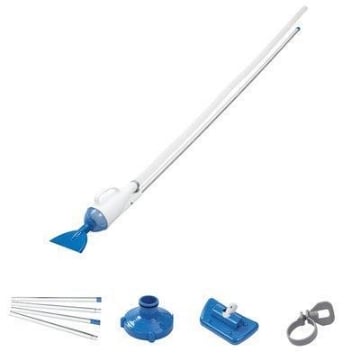 BESTWAY ASPIRATORE PER PISCINA AQUACRAWL CON 3 ADATTATORI 