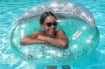 CIAMBELLA GONFIABILE GLITTER PER PISCINA E MARE BESTWAY