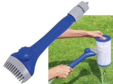 PULITORE PER CARTUCCE FILTRO PISCINA BESTWAY A PETTINE