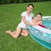 PISCINETTA GONFIABILE GLITTER PER BAMBINI A FORMA DI CONCHIGLIA BESTWAY