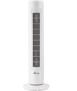 NIKLAS VENTILATORE POTENZA 50W 3 VELOCITÀ FUNZIONE OSCILLANTE E DIREZIONALE FUNZIONE TIMER 