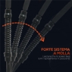 PUNCHING BALL DA TERRA CON BASE RIEMPIBILE E VENTOSE, ALTEZZA REGOLABILE DA 145-180 CM, NERO