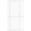 CANCELLINO PER CANI E GATTI ALTO 180 CM, ESTENSIBILE DA 76-104 CM E MONTAGGIO A PRESSIONE, BIANCO