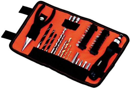 BLACK + DECKER SET PUNTE E INSERTI FORATURA - AVVITATURA 40 PZ