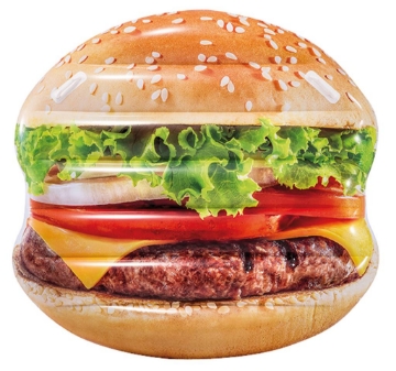 ISOLA INTEX MATERASSINO HAMBURGER 145 X 142 CM