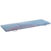 TAPPETINO DA GINNASTICA 180 CM PIEGHEVOLE, CRASH MAT SPESSO 5 CM CON MANIGLIE PER ALLENAMENTO A CASA, AZZURRO