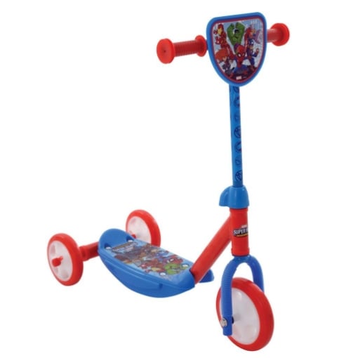 MONOPATTINO CON 3 RUOTE PER BAMBINI CON ALTEZZA REGOLABILE - AVENGERS