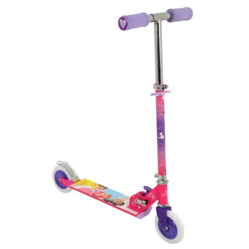 MONOPATTINO CON 2 RUOTE PER BAMBINI CON ALTEZZA REGOLABILE - PRINCESS