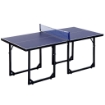 TAVOLO DA PING PONG PIEGHEVOLE  CON RETE DA GIOCO IN ACCIAIO E MDF 182X91X76CM