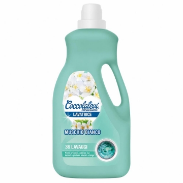 COCCOLATEVI DETERSIVO LAVATRICE LIQUIDO PER BUCATO - FRAGRANZA MUSCHIO BIANCO 1800X3 PEZZI