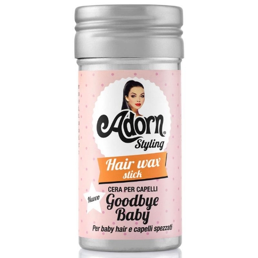 CERA STICK ADORN 75 G – CONTROLLO BABY HAIR, CAPELLI SPEZZATI, ANTI-CRESPO