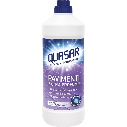 QUASAR DETERGENTE PER PAVIMENTI EXTRA PROFUMO 1000 ML – LUNGA DURATA