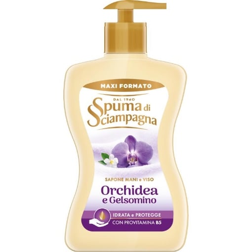 SAPONE LIQUIDO SPUMA DI SCIAMPAGNA ORCHIDEA E GELSOMINO 430 ML