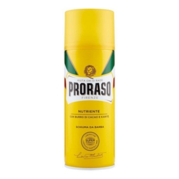 SCHIUMA DA BARBA PRORASO NUTRIENTE 400 ML CON BURRO DI CACAO E KARITÉ