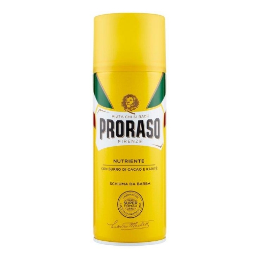 SCHIUMA DA BARBA PRORASO NUTRIENTE 400 ML CON BURRO DI CACAO E KARITÉ