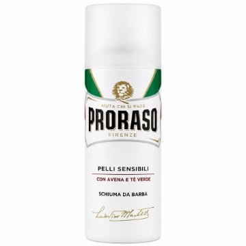 PRORASO SCHIUMA DA BARBA PELLI SENSIBILI 400 ML – RASATURA DELICATA