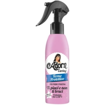 SPRAY TERMO PROTETTORE ADORN 200 ML – PROTEZIONE DAL CALORE 230° E ANTI-CRESPO