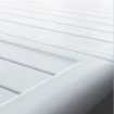 TAVOLO MARACAIBO ALLUNGABILE REALIZZATO IN ALLUMINIO BIANCO 160/240 X 90 X H75CM