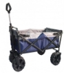 CARRELLO CON STRUTTURA IN METALLO PORTATA MASSIMA 80 KG COLORE BLU CON RUOTE 125 X 60 X 99 CM OKX