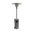 FUNGO A GAS 81X81X219 CM IN ACCIAIO FLUSSO 450-870 G ALL'ORA - PROPANO O BUTANO - POTENZA 5000-13000W BRUCIATORE CM Ø 27,5 X 53 H GRIGIO CHIARO