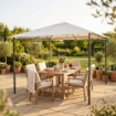 GAZEBO LIBERTY CON STRUTTURA IN ACCIAIO 3 X 4 MT