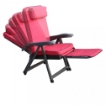 POLTRONA PARADISO MODELLO CARRELLO IN COLORE ROSSO ANTICO