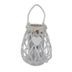 LANTERNA MIREILLE IN VIMINI BIANCO