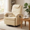 POLTRONA RELAX ELETTRICA MASSAGGIANTE IN COLORE BEIGE