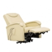 POLTRONA RELAX ELETTRICA MASSAGGIANTE IN COLORE BEIGE