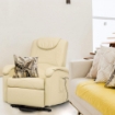 POLTRONA RELAX ELETTRICA MASSAGGIANTE IN COLORE BEIGE